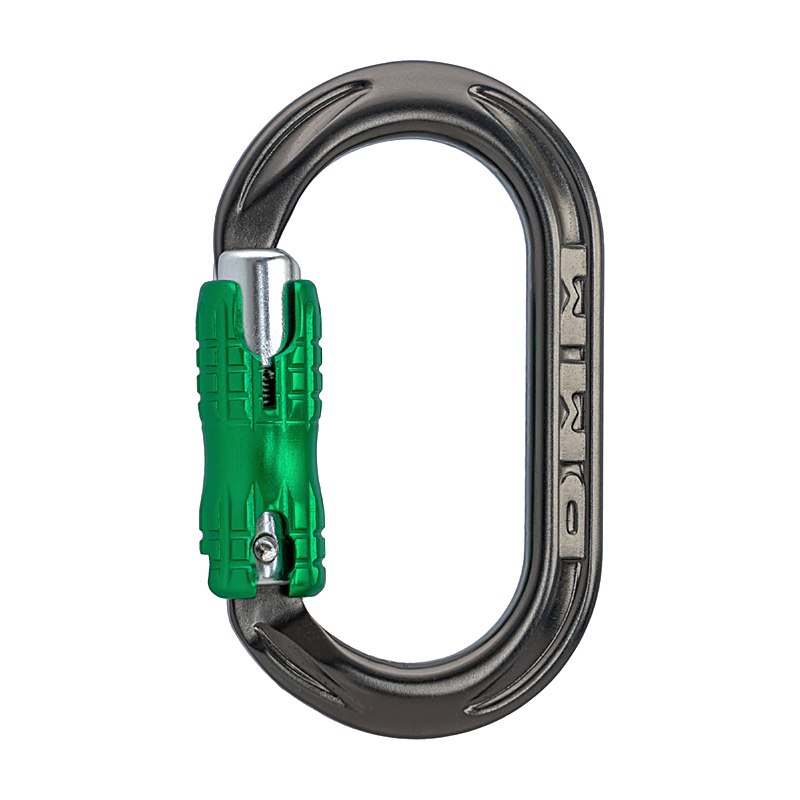DMM Materialkarabiner XSRE Locksafe, grün