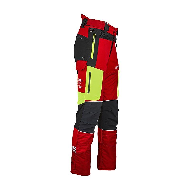 Profiforest Schnittschutz-Bundhose Innovation, rot, Größe S