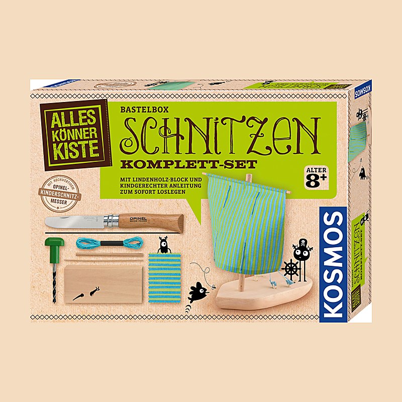 Bastelbox Schnitzen – Komplett-Set
