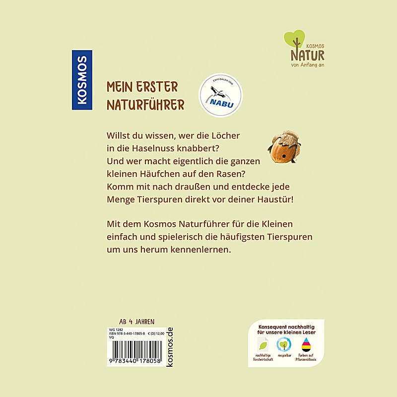 Mein erster Naturführer – Welche Tierspur ist das?