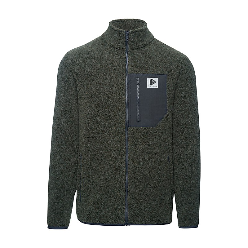 Thermowave Jacke ReNew Merino, forest green, Größe L