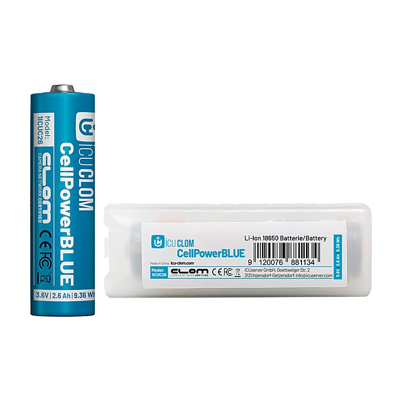 ICU Akku Clom CellPower Blue