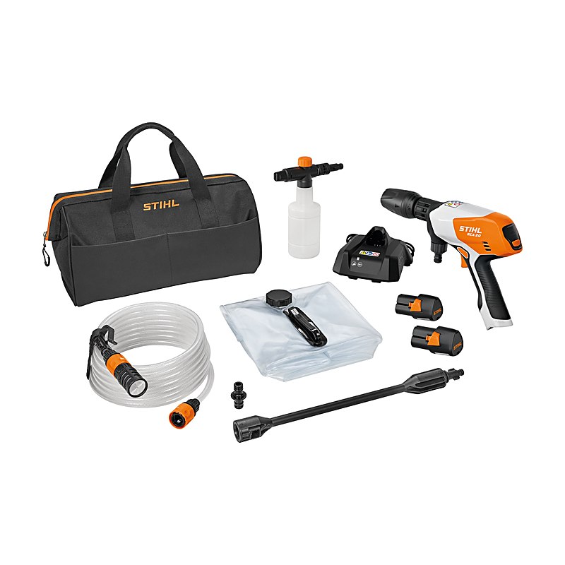 Stihl Akku-Druckreiniger RCA 20 Set mit 2 x AS 2 und AL 1