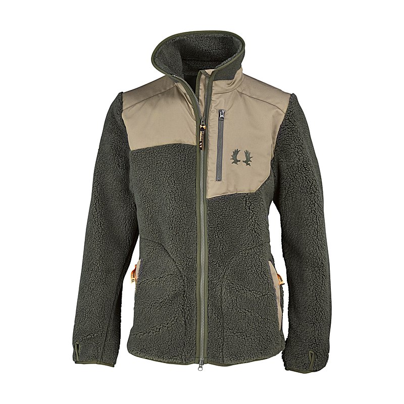 Nordforest Hunting Faserpelzjacke Tapio, oliv-braun, Größe S