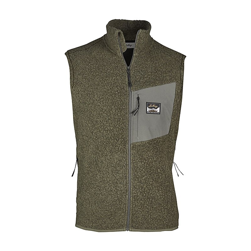 Lundhags Weste Flok Wool MS Pile, forest green, Größe XXL