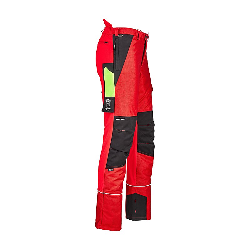 Profiforest Schnittschutz-Bundhose Extreme, rot, Größe XXL + 7 cm