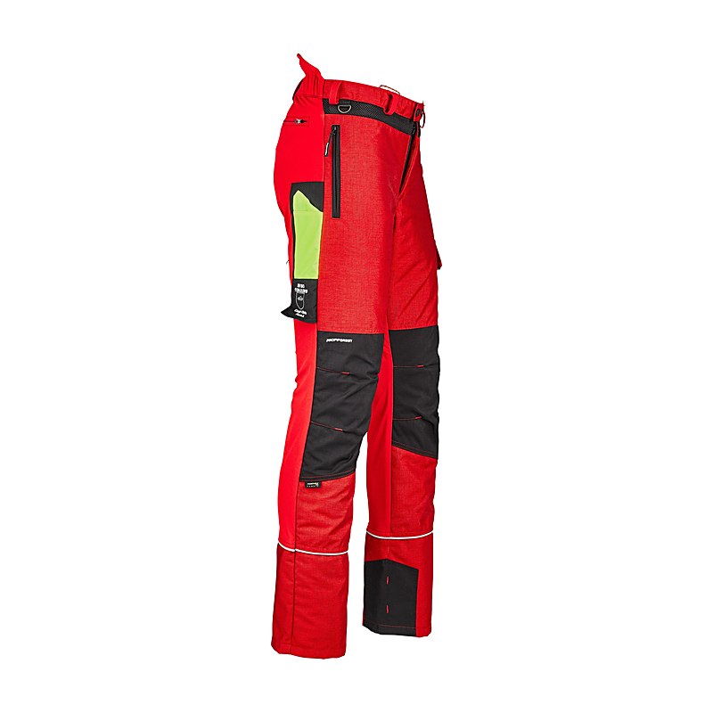 Profiforest Schnittschutzbundhose Summer, rot, Größe XS