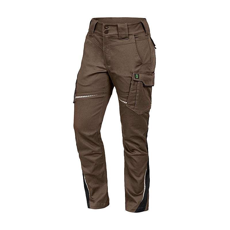 Leibwächter Bundhose Flex, haselnuss-schwarz, Größe 40