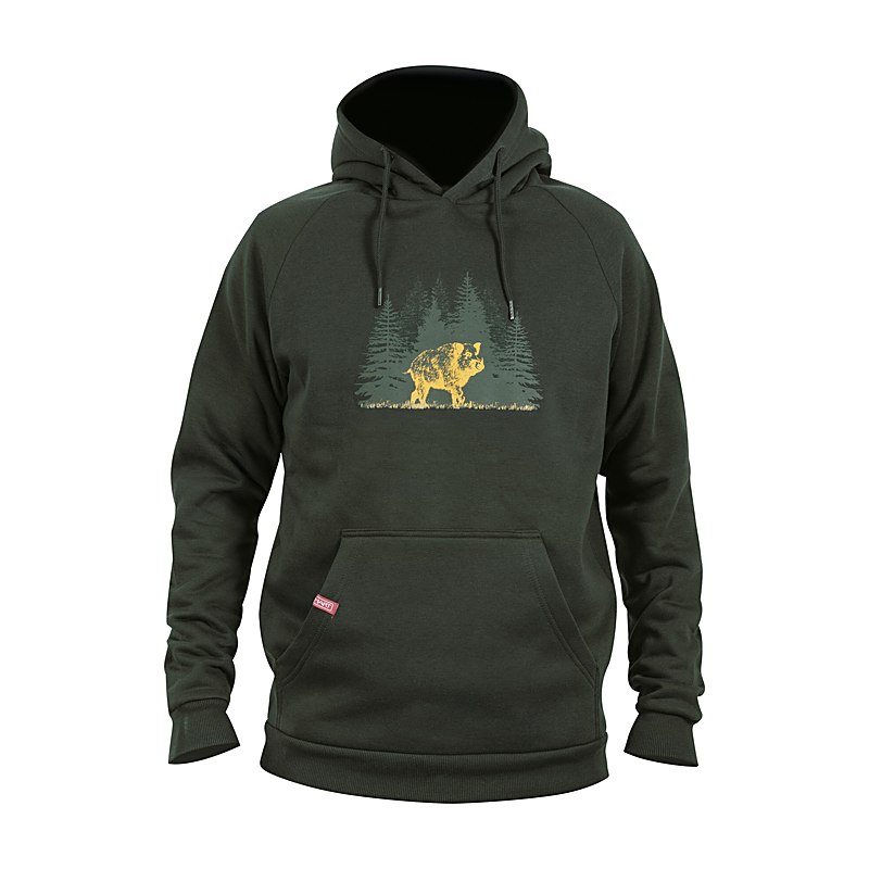 Hart Pullover Branded-H Wildboar, grün, Größe XXL