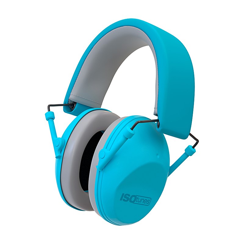 Isotunes Kinder-Gehörschutz Junior Defender, blau