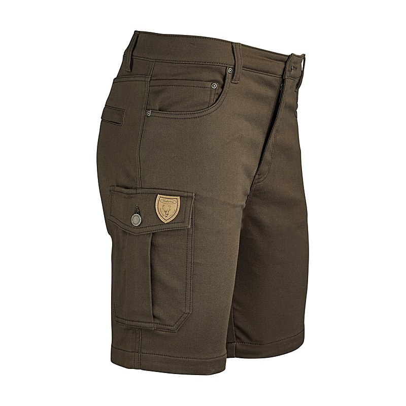 Hubertus Shorts Comfort Stretch Hannes, dunkeloliv, Größe 48