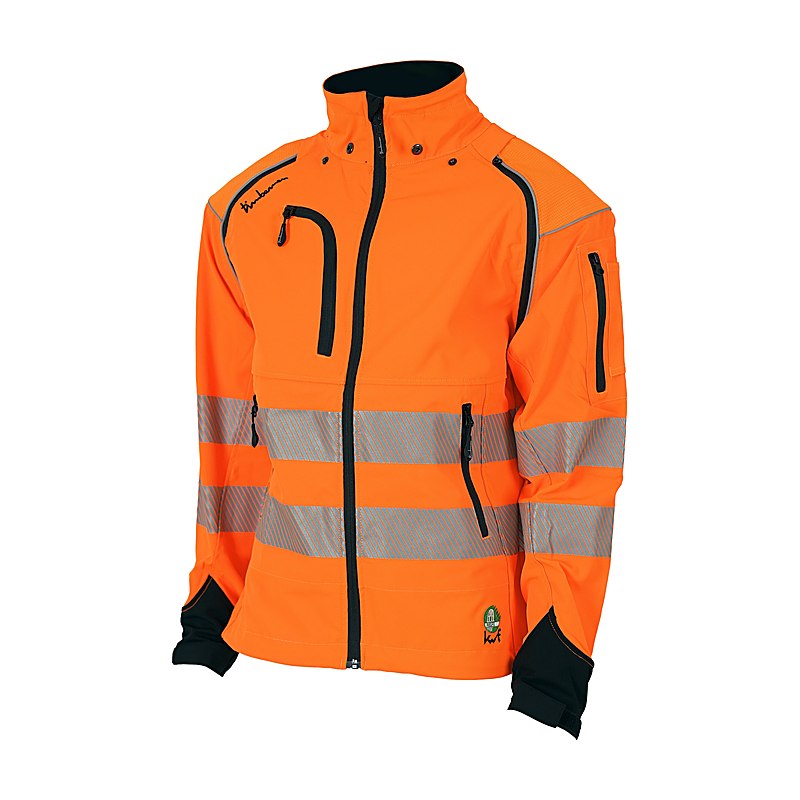 Timbermen Forstjacke Allround Hi-Vis, orange, Größe 4XL