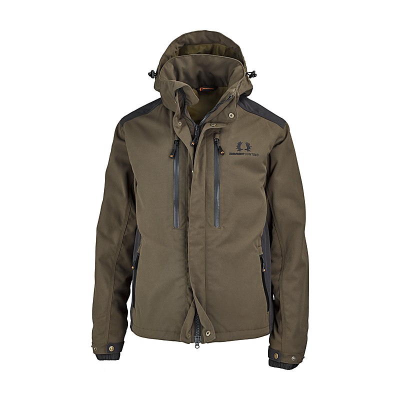 Nordforest Hunting Jacke Skadi, dark brownish green, Größe S