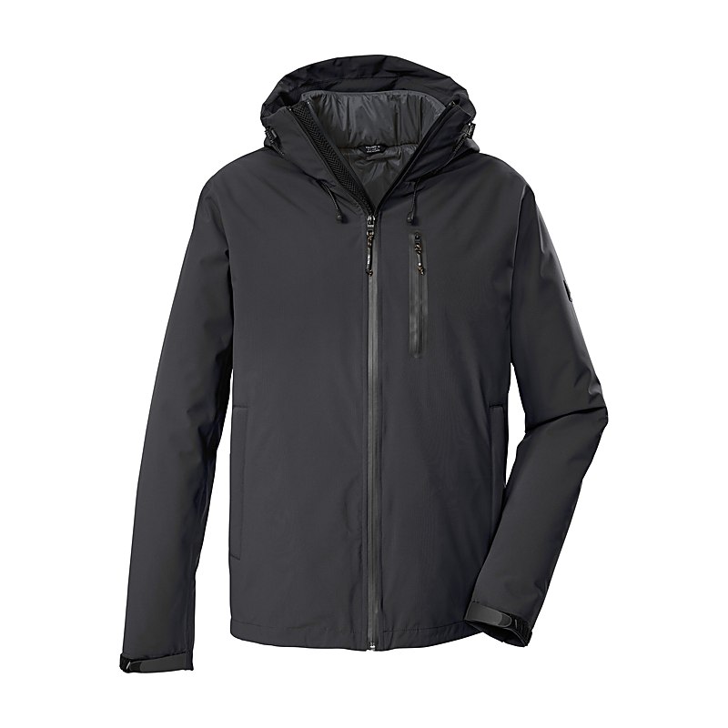Killtec Funktionsjacke 3in1 KOW 95, schwarz, Größe XXL