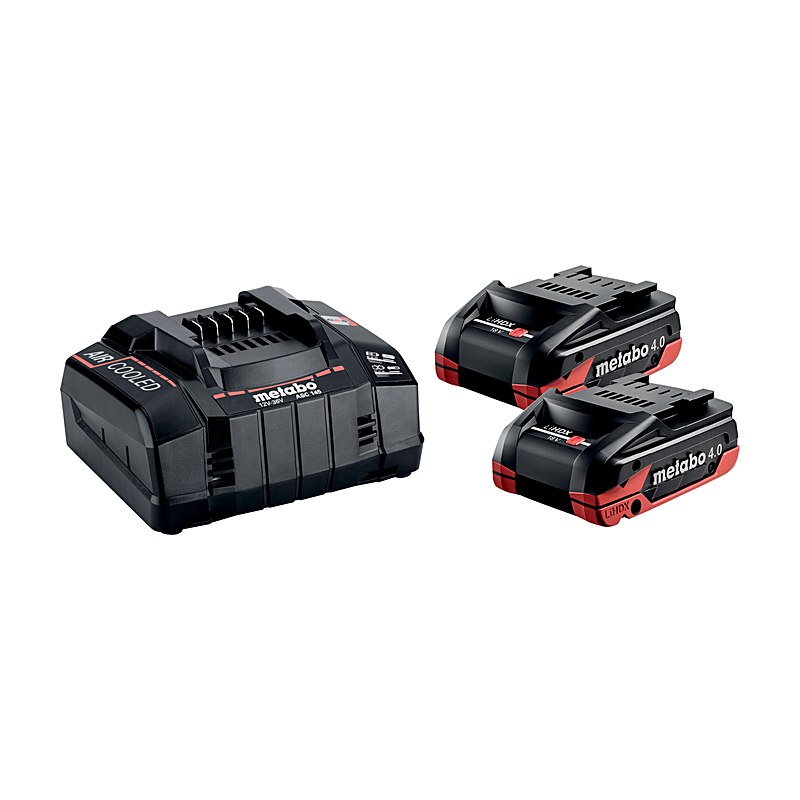 Metabo Basis-Set 2x LiHDX 4,0 und ASC 145
