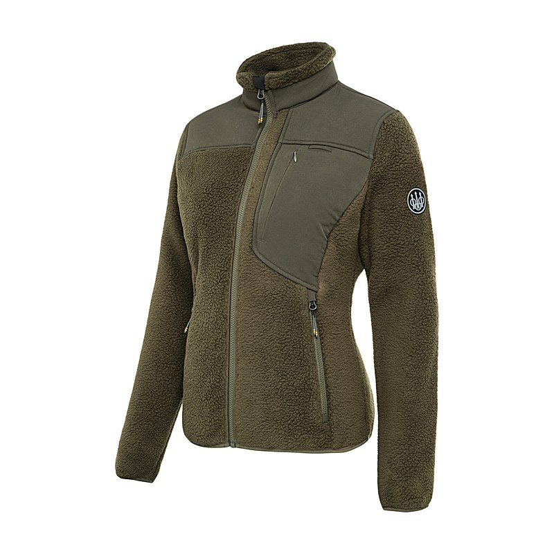 Beretta Faserpelzjacke Halifax Sherpa, green moos, Größe S