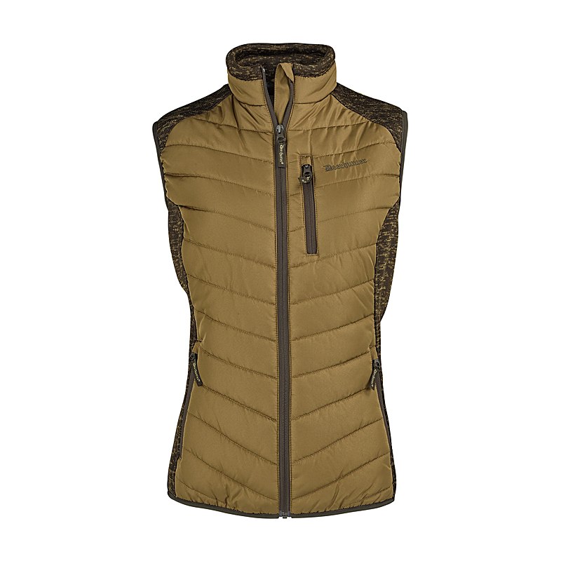 Deerhunter Weste Lady Moor Padded, butternut, Größe 44