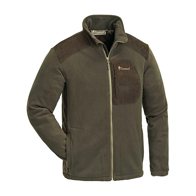 Pinewood Fleecejacke Wildmark Membran, h.brown-suede brown, Größe XXL
