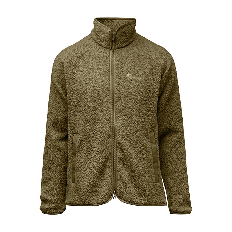 Pinewood Faserpelzjacke Forest Pile, olive green, Größe XS