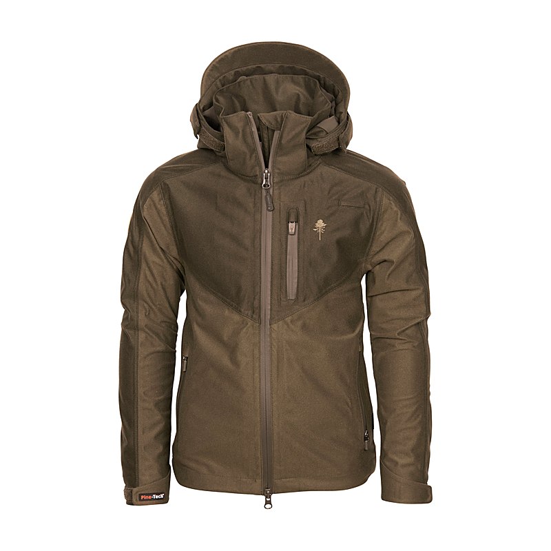 Pinewood Jacke Furudal Active 2L, h.brown-suede brown, Größe 140