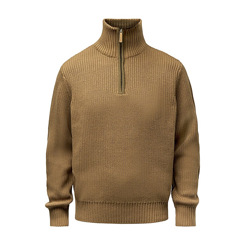 Pinewood Pullover Philip Knitted, d.sandstone, Größe XXL