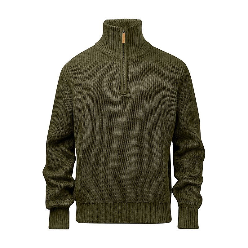 Pinewood Pullover Philip Knitted, olive green, Größe L