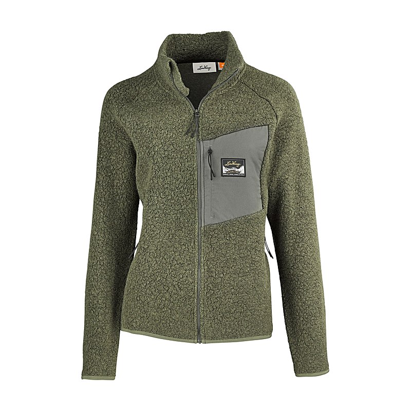 Lundhags Jacke Flok Wool WS Pile, forest green, Größe XL