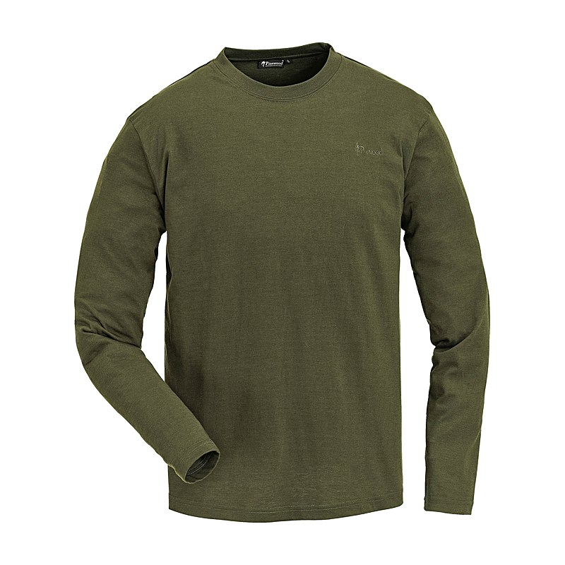 Pinewood Langarmshirt 2er-Pack, green, Größe L