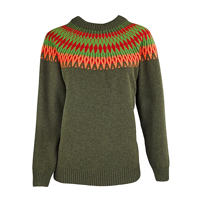Foresta Pullover Natascha, oliv, Größe S