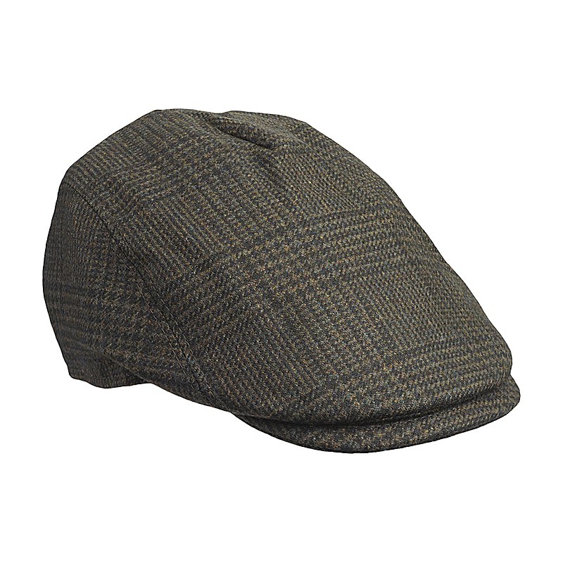 Laksen Flat Cap Willow Drivers, tweed, Größe XL