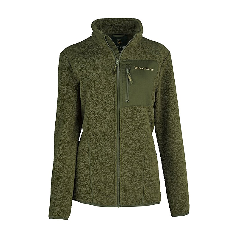 Deerhunter Fleecejacke Lady Atlas, forest green, Größe 42