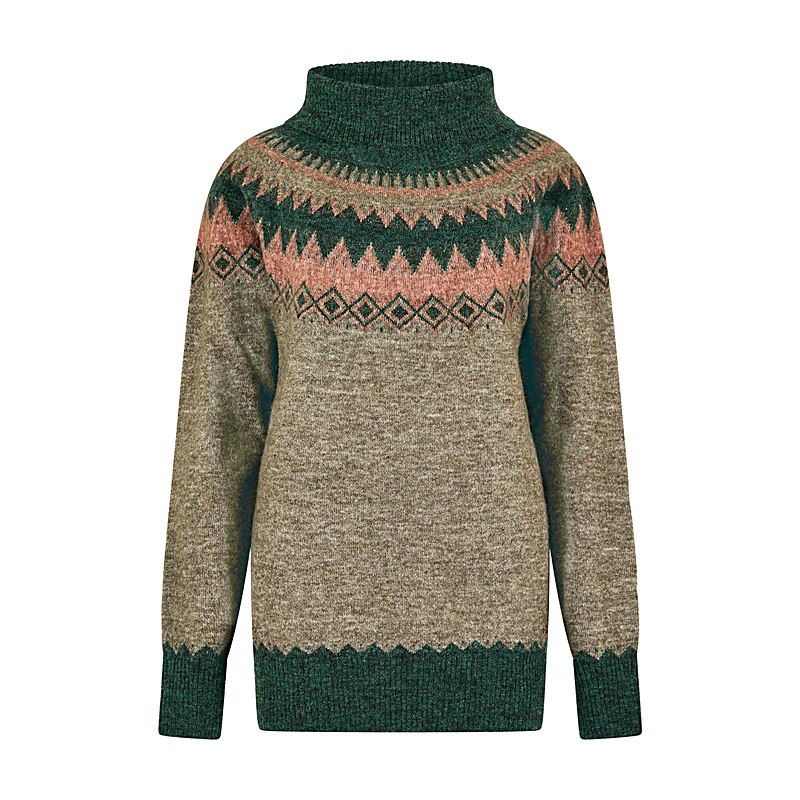 Dubarry Pullover Devlin, olive multi, Größe 42