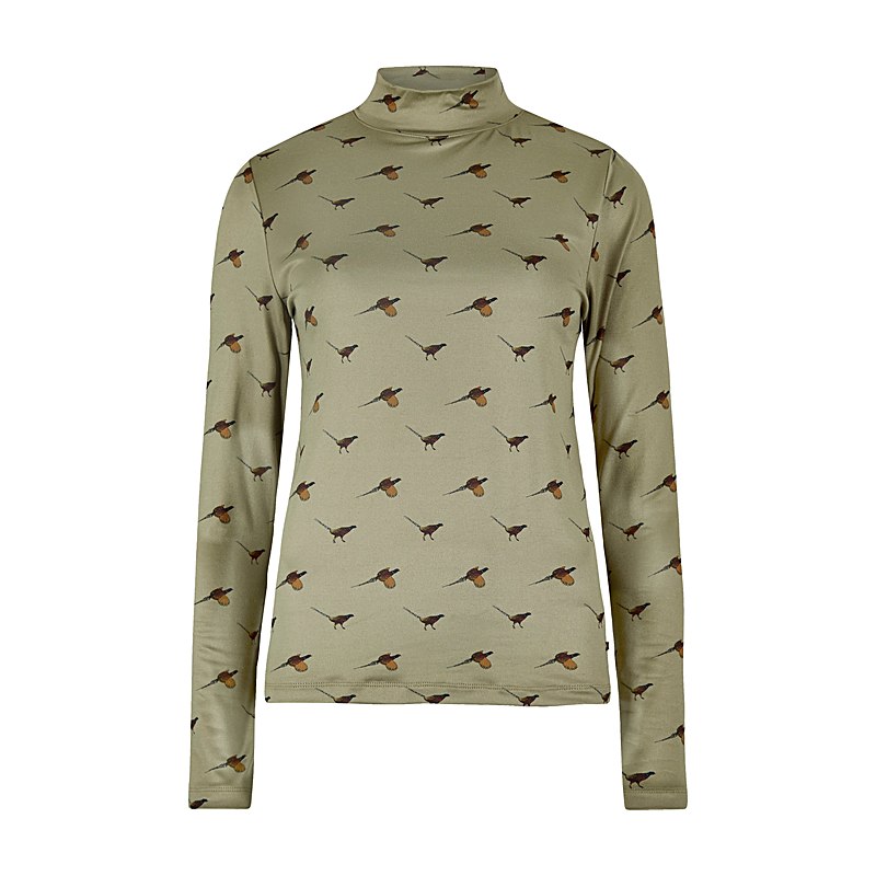 Dubarry Shirt Rollkragen Reynolds, dusky green, Größe 42