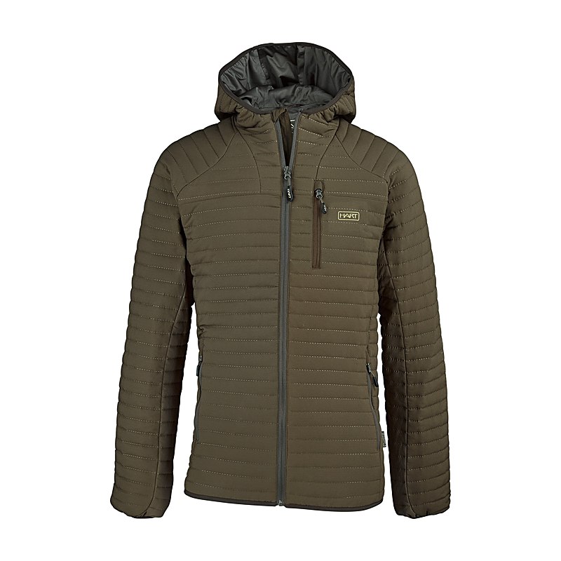 Hart Jacke Osma-J, dark olive, Größe XXL
