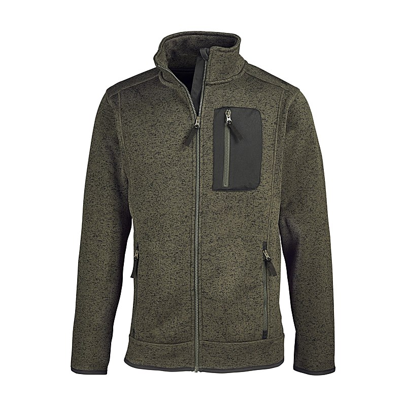 OS-Trachten Strickfleecejacke, schilf, Größe S