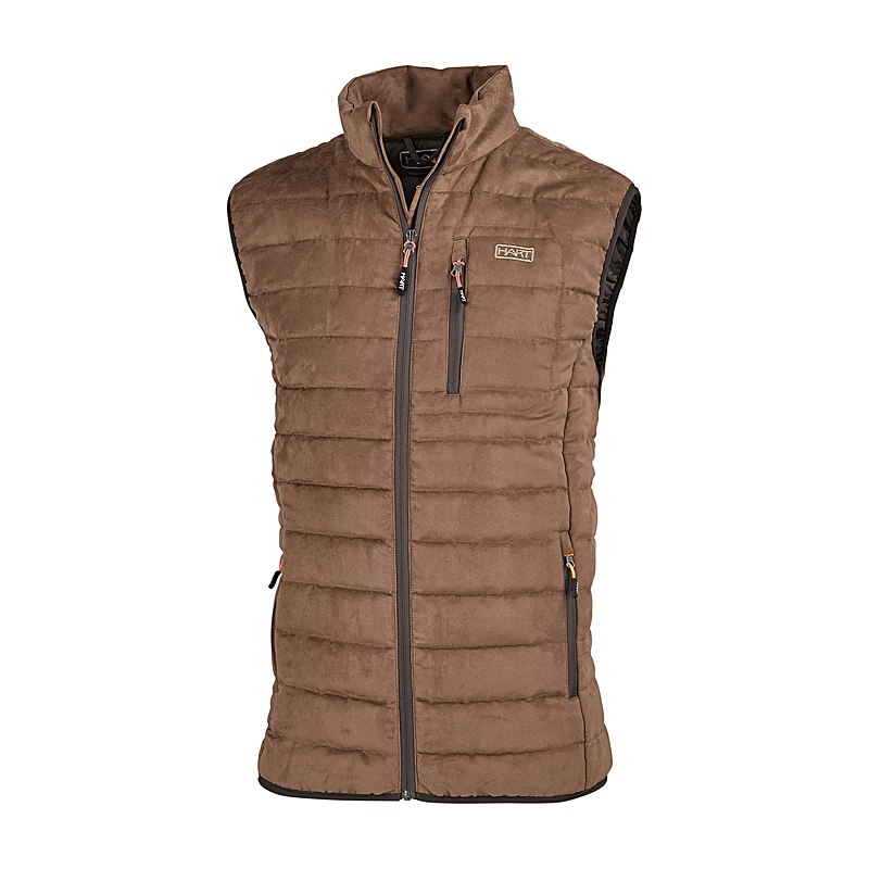 Hart Herren-Jagdweste Montaraz-V, light brown, Größe XXL