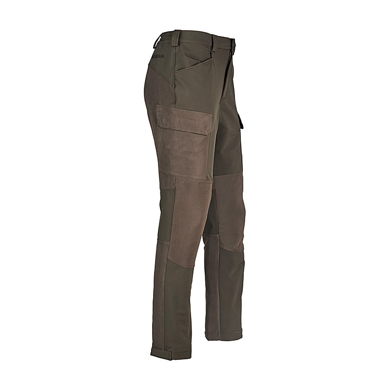 Härkila Hose Hill, willow green-brown, Größe 56