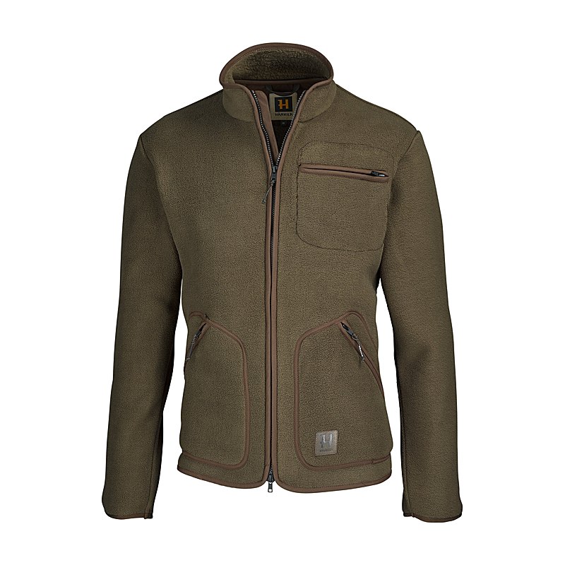 Härkila Fleecejacke Torsby, willow green, Größe XXL