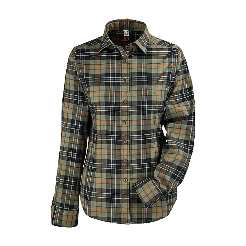 Nordforest Hunting Bluse Farald, bunt kariert, Größe 50