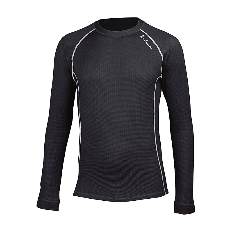 Timbermen Funktionsshirt Active Langarm, schwarz, Größe S