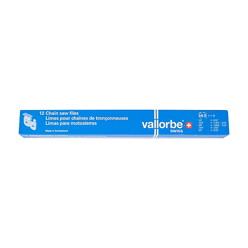 Vallorbe Kettensägefeile 12er-Pack, 5,2 mm