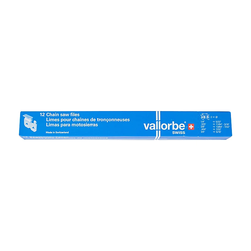 Vallorbe Kettensägefeile 12er-Pack, 4,5 mm