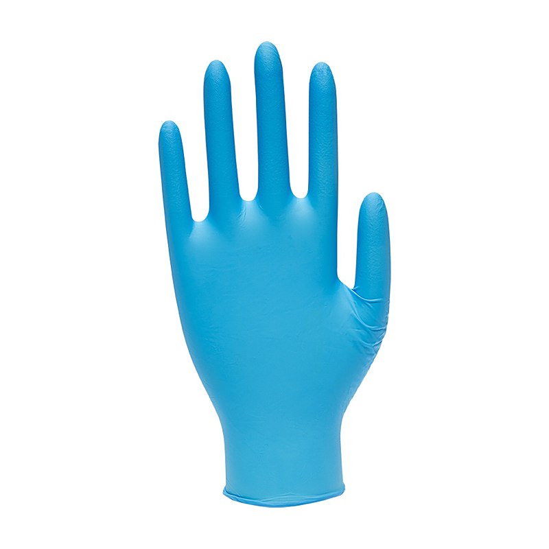 Nitril-Einmalhandschuhe Compact, blau, Größe M (8)