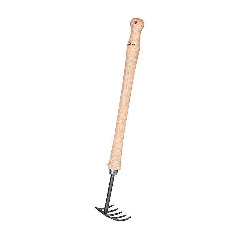 Ideal Handrechen, 40 cm Buchenstiel