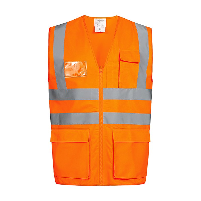 Warnweste Ewald, orange, Größe XL