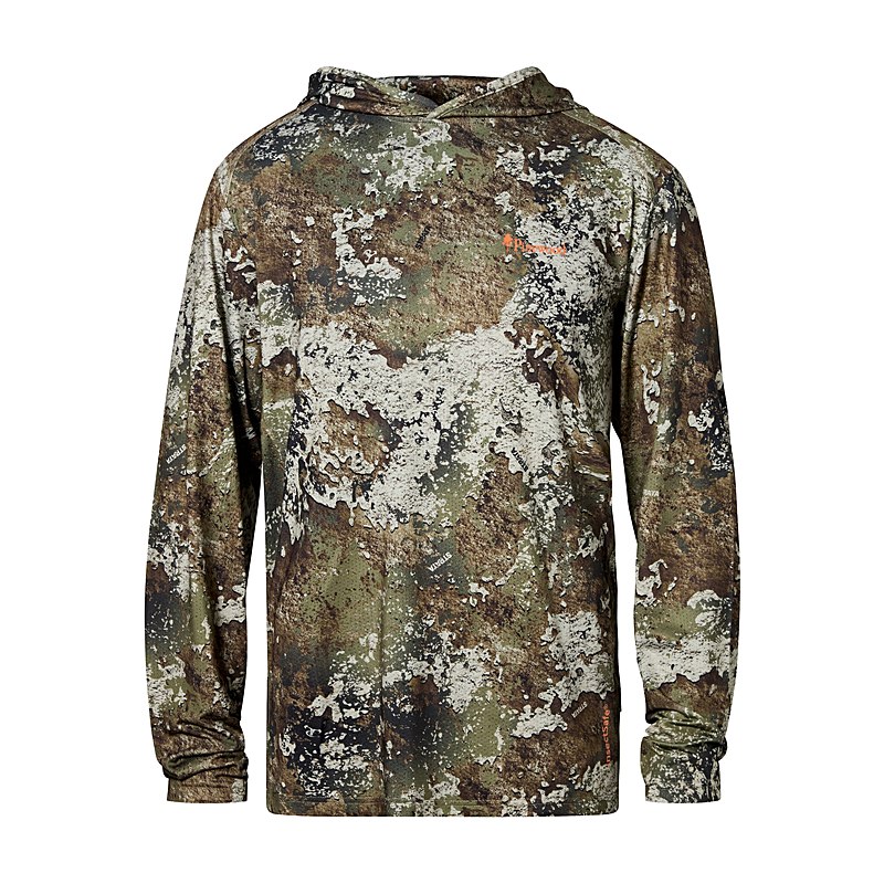 Pinewood Hoodie Furudal Camou InsectSafe, strata, Größe M