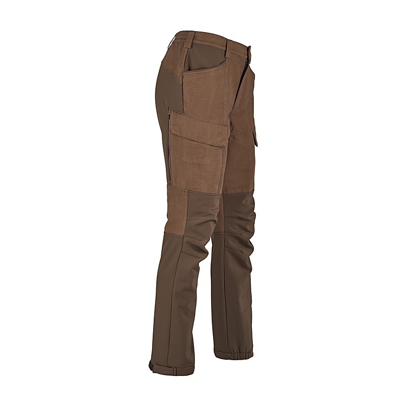 Härkila Hose Scandinavian, dark earth-slate brown, Größe 48