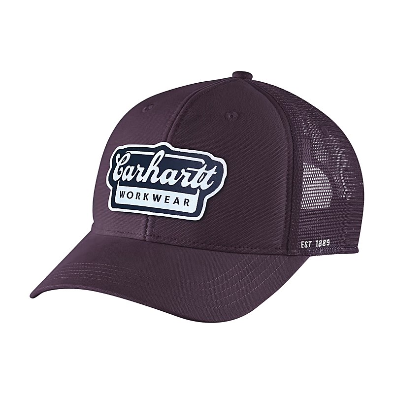 Carhartt Cap Rugged Flex, dark sepia, Größe one size