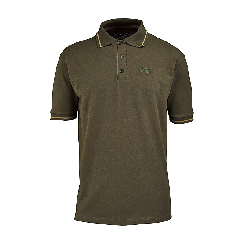 Hart Poloshirt Hermis, dunkel oliv, Größe XXL