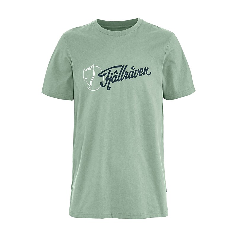 Fjällräven T-Shirt Archive Logo, misty green, Größe M